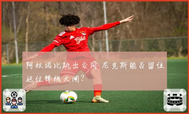 阿奴诺比跳出合同 尼克斯能否留住这位锋线大闸？